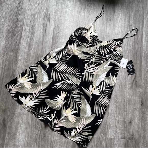 Volcom• Hey Bud Cami Dress Tropical - Picture 3 of 14